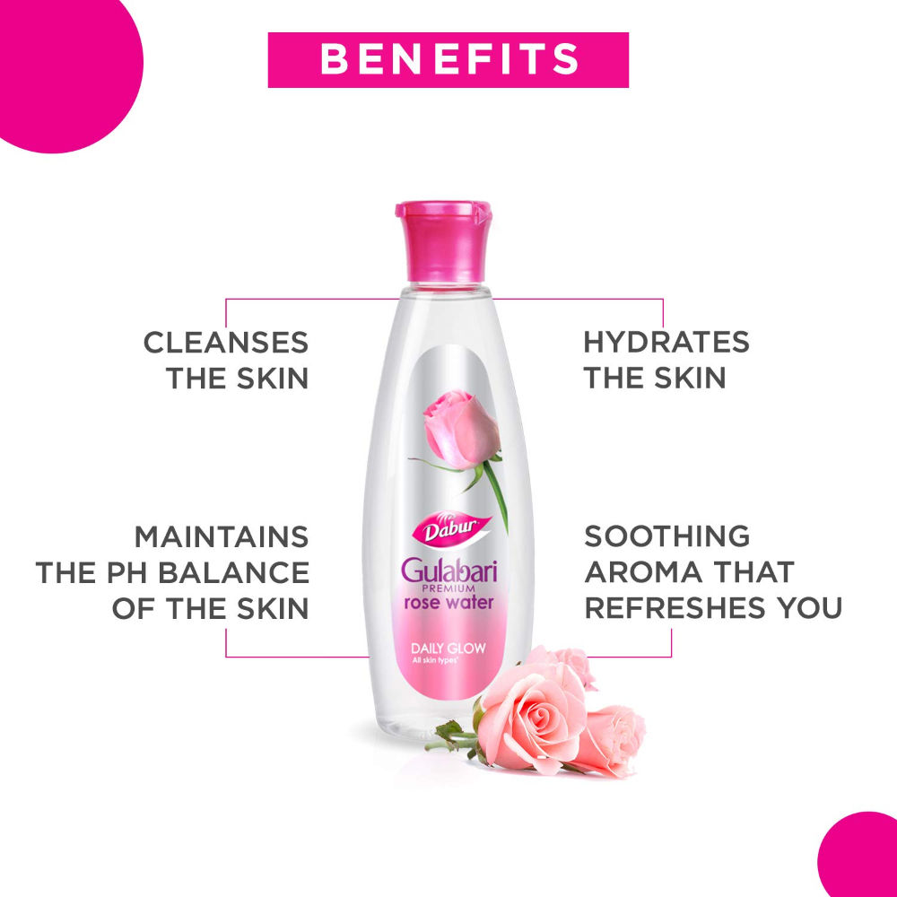 Dabur Gulabari Premium Rose Water Ml Price Uses Side Effects