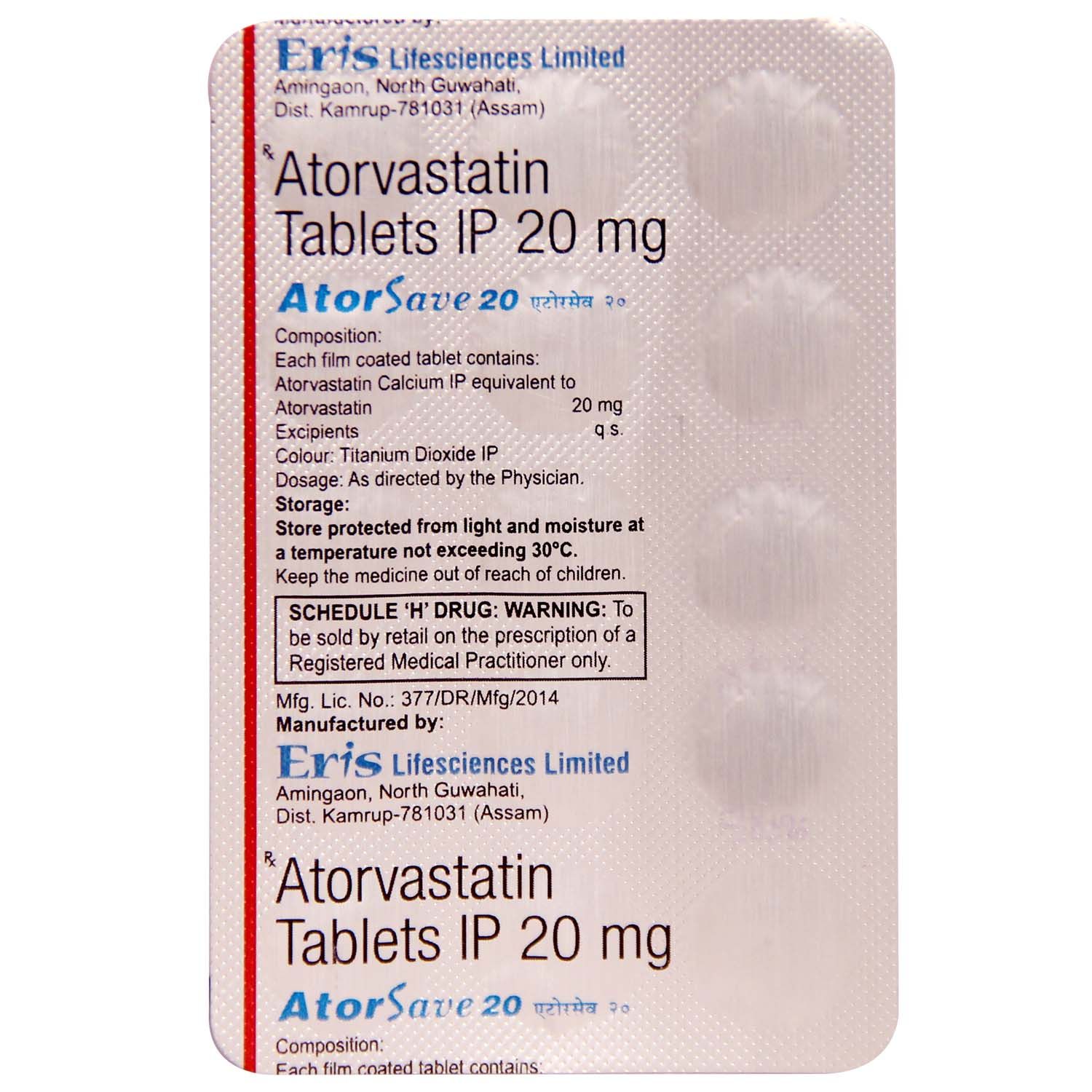 Atorsave Tablet S Price Uses Side Effects Composition Apollo