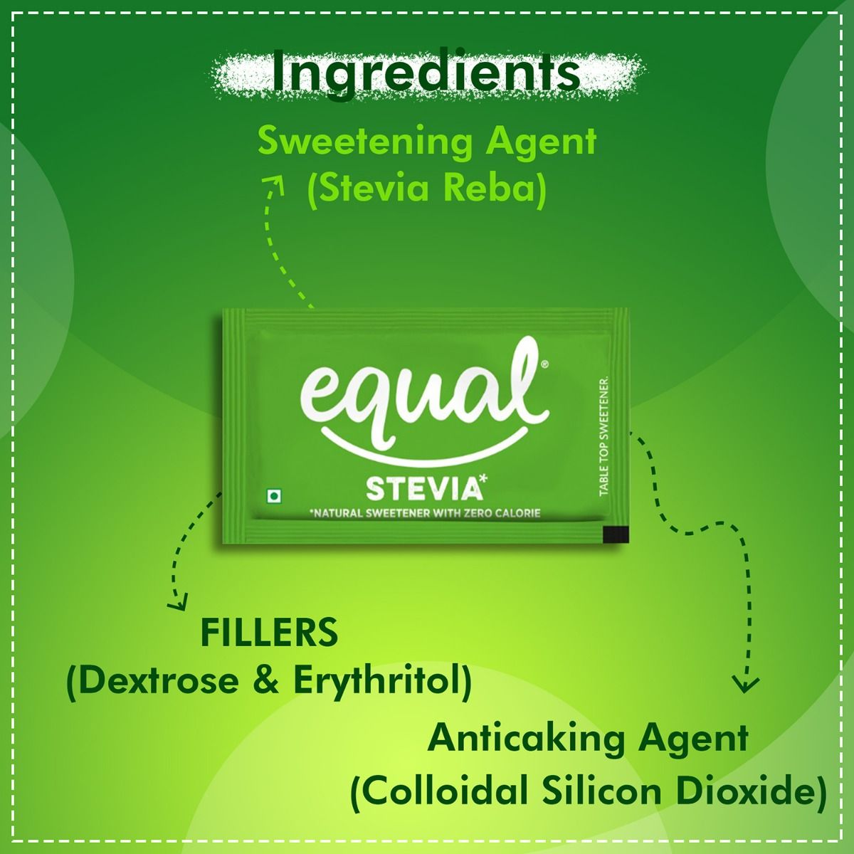 Equal Stevia Natural Sweetener 50 Sachets Price Uses Side Effects