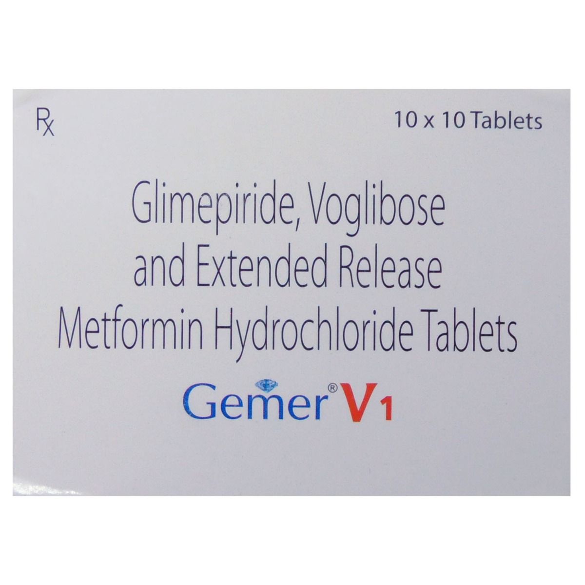 Gemer V 1 Tablet 10 S Price Uses Side Effects Composition Apollo