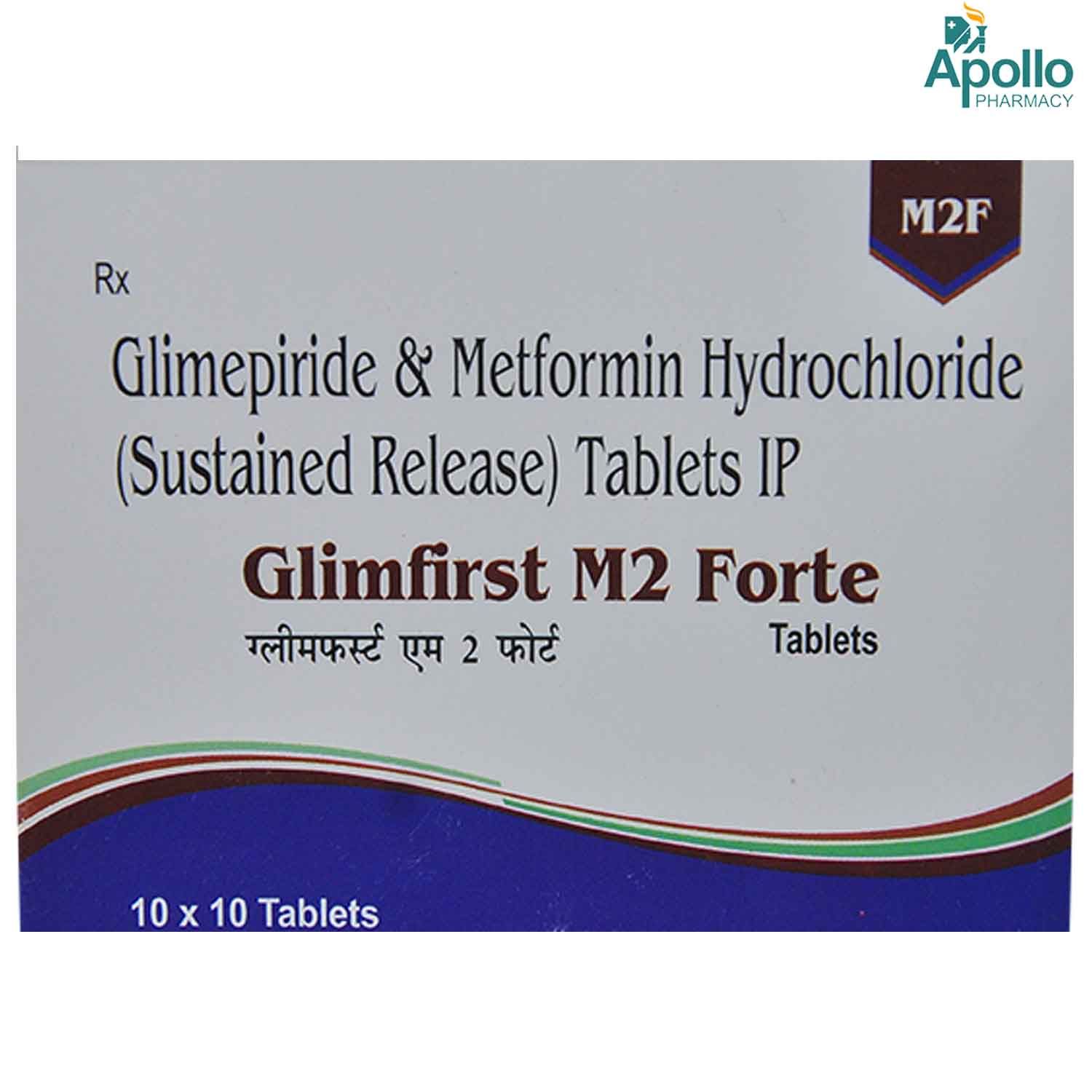 GLIMFIRST M2 FORTE TABLET Price Uses Side Effects Composition