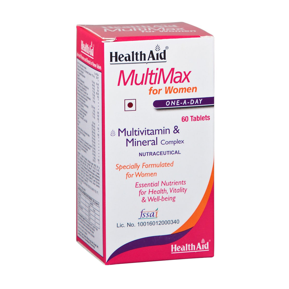 Health Aid MultiMax Multivitamin Mineral For Women 60 Tablets Price