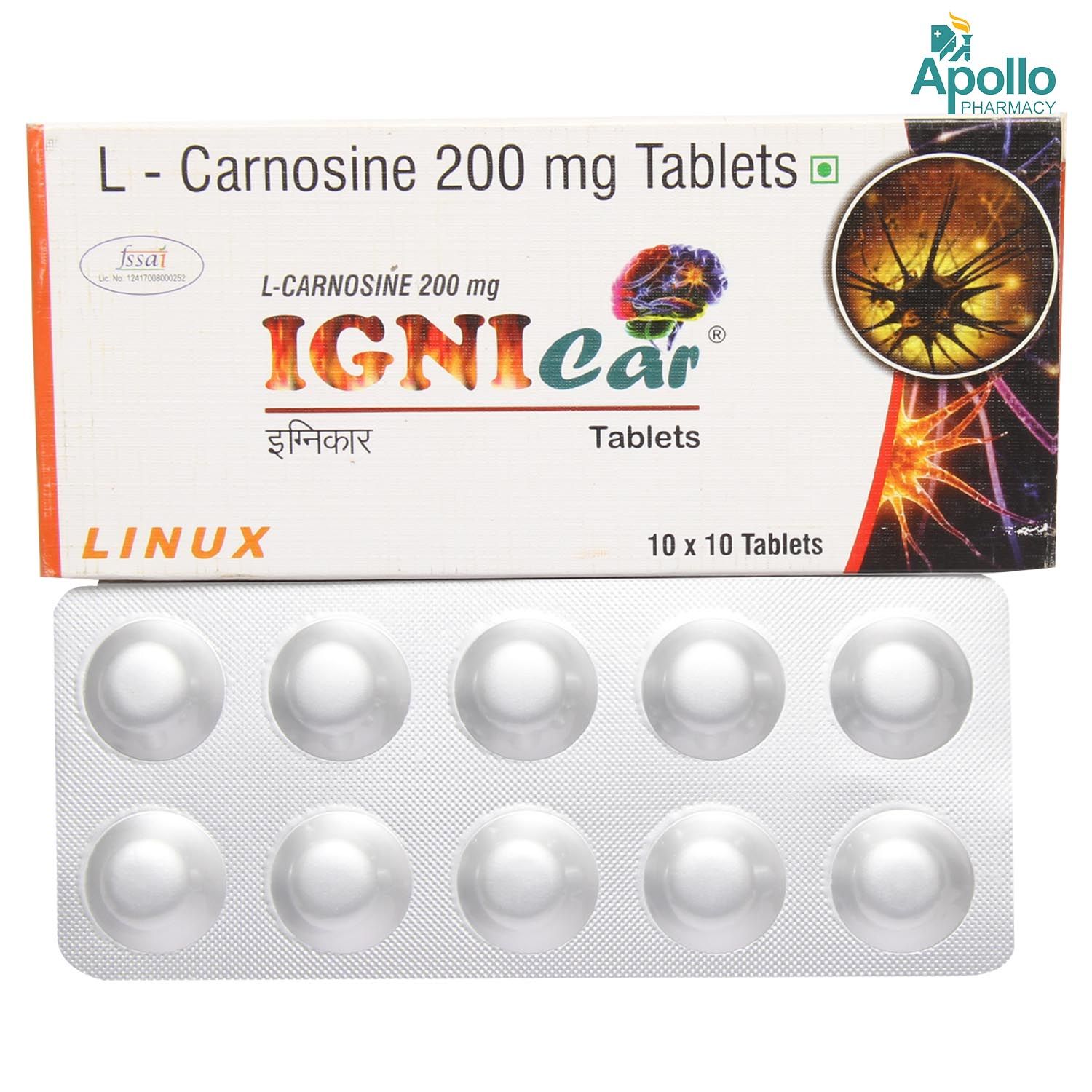 Ignicar Tablet 10 S Price Uses Side Effects Composition Apollo