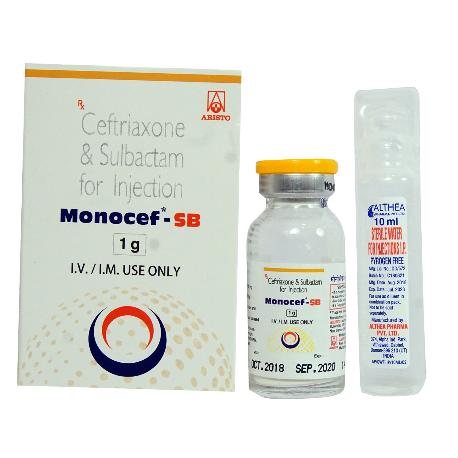 Monocef SB 1 Gm Injection Price Uses Side Effects Composition