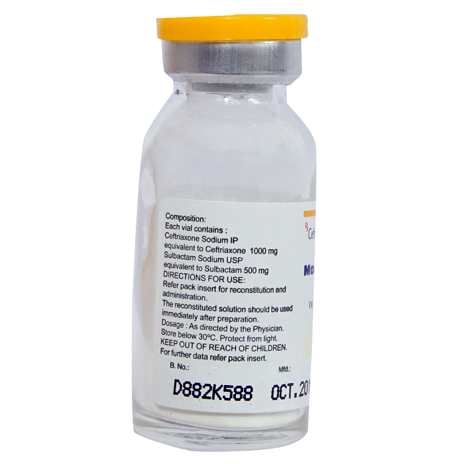 Monocef SB 1 Gm Injection Price Uses Side Effects Composition