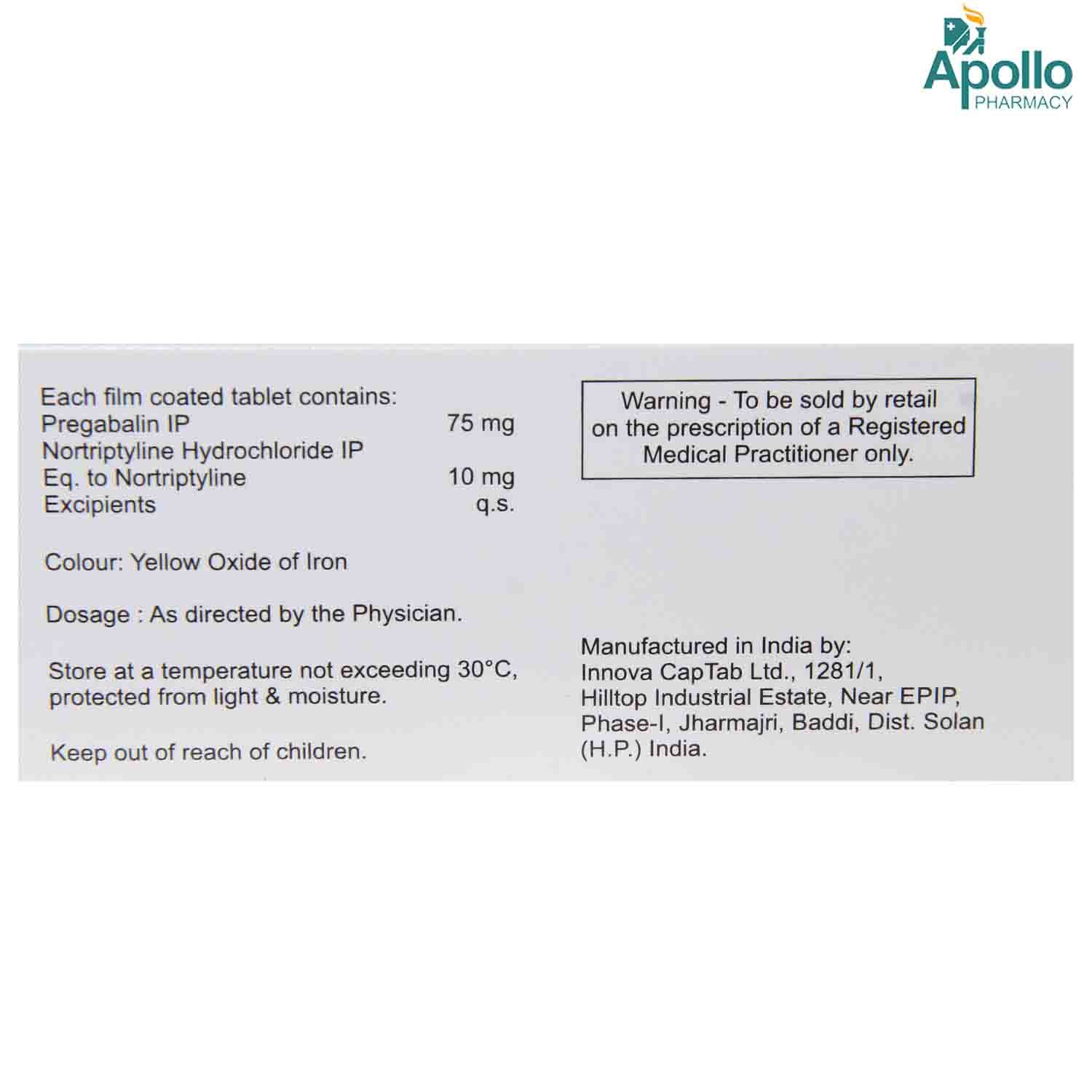 Nurogab Nt Tablet S Price Uses Side Effects Composition Apollo