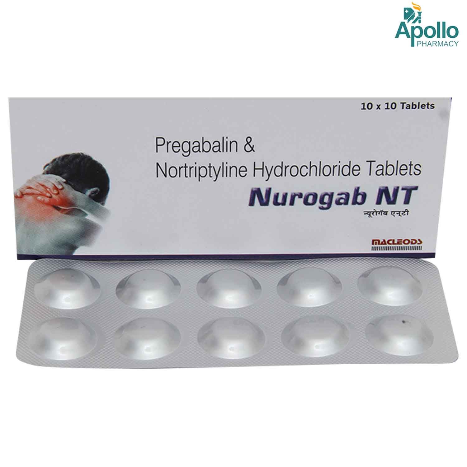 Nurogab NT Tablet 10 S Price Uses Side Effects Composition Apollo