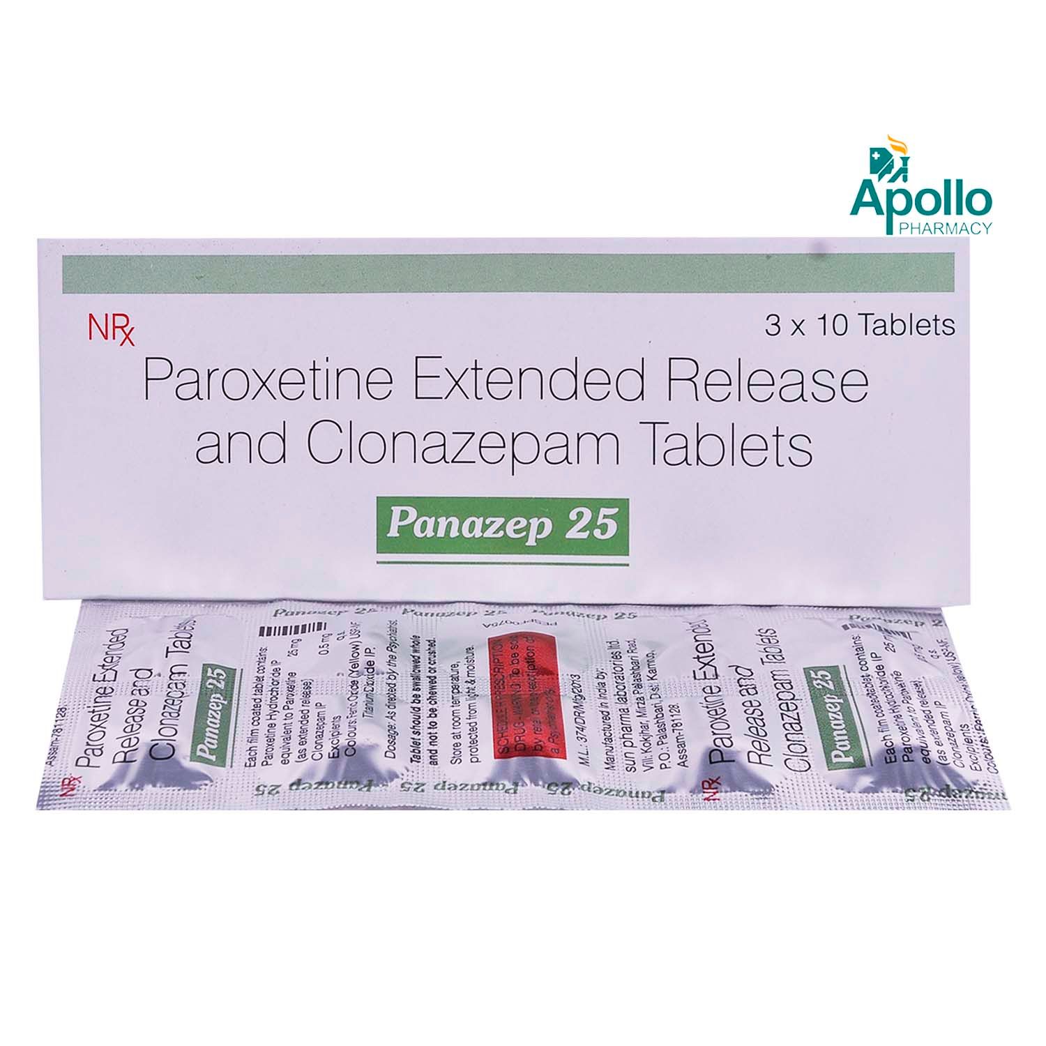 Panazep Tablet S Price Uses Side Effects Composition Apollo