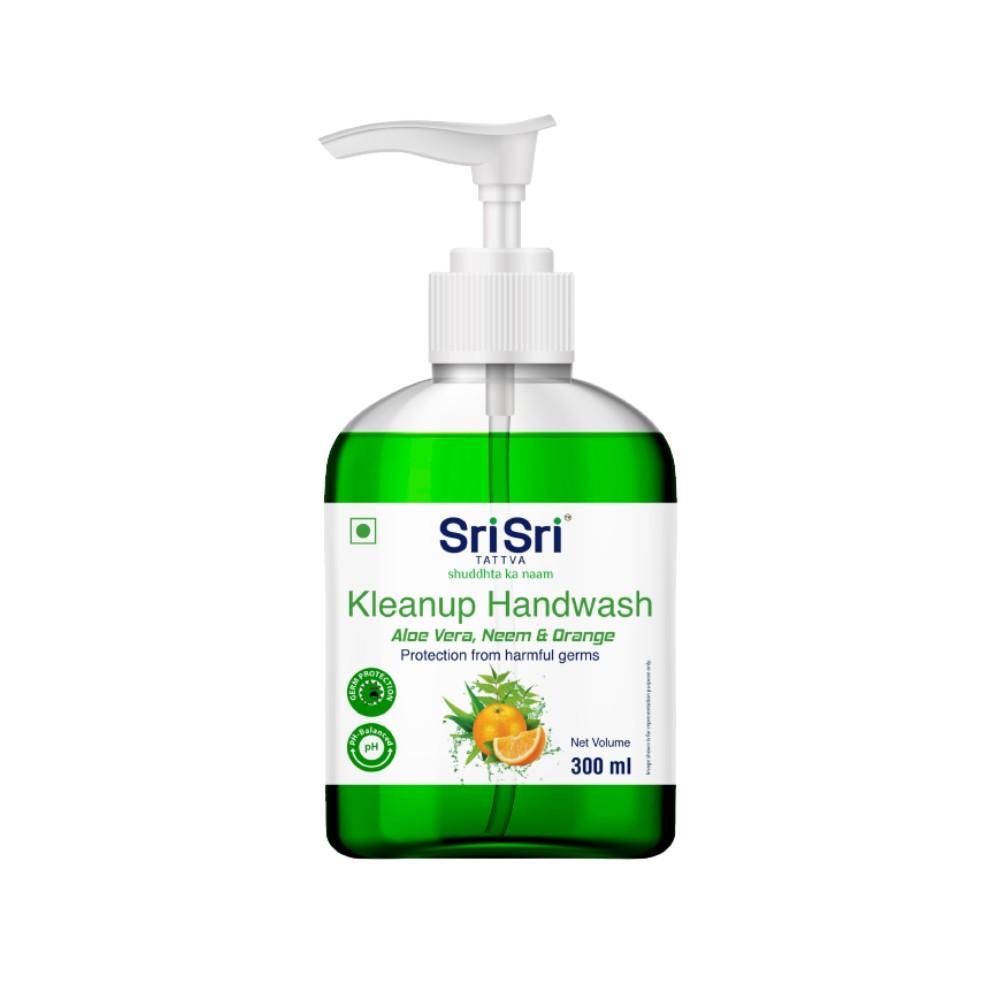 Sri Sri Tattva Aloe Vera Neem Orange Flavoured Kleanup Handwash 300