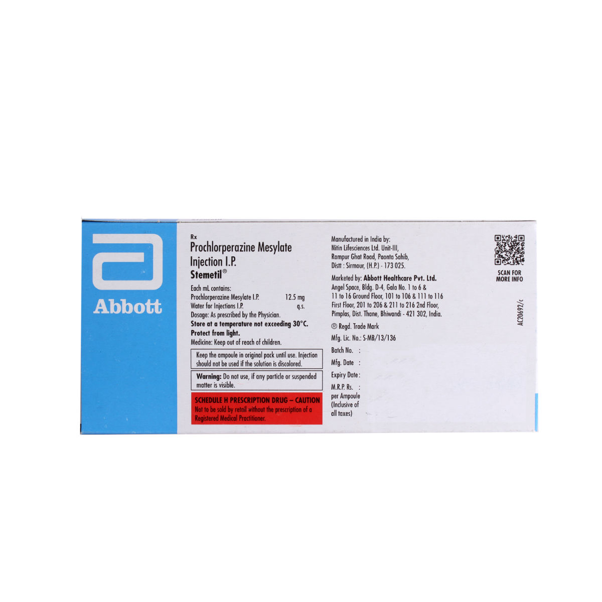 Stemetil Injection 10 X 1 Ml Price Uses Side Effects Composition