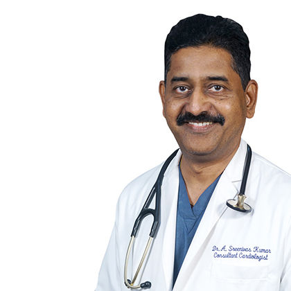Dr. A Sreenivas Kumar, Cardiologist in ie moulali hyderabad
