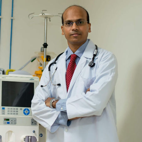 Dr. Ps Vamseedhar, Nephrologist in dabagardens visakhapatnam