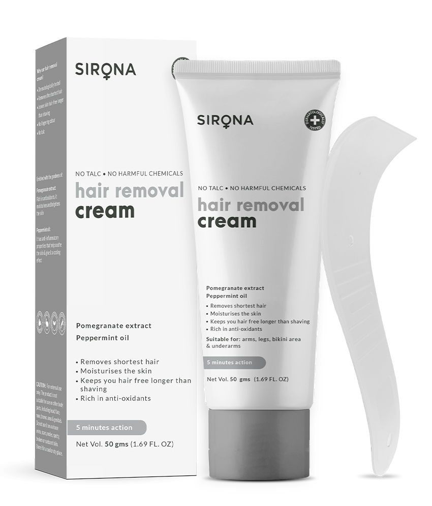 Sirona Hair Removal Cream, 50 gm, Pack of 1 