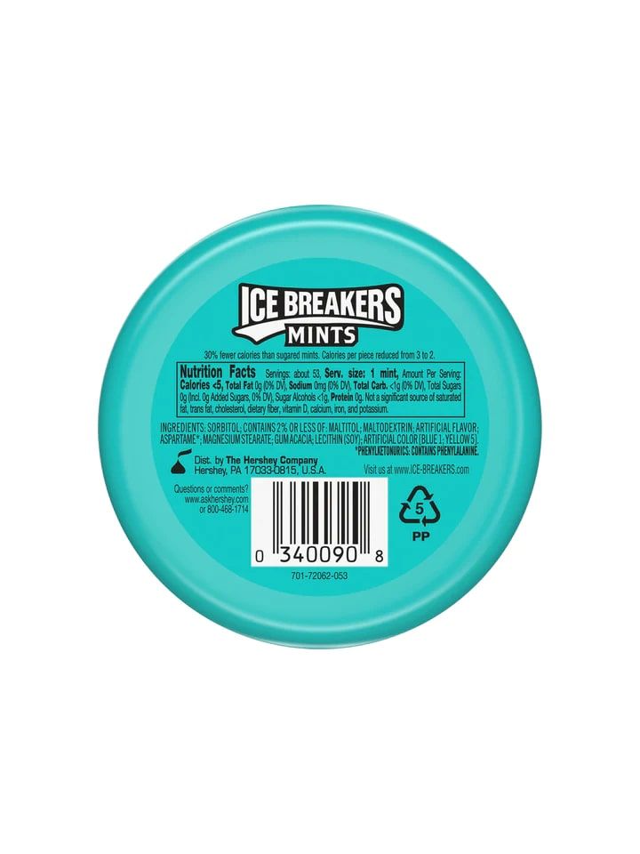 Ice Breaker Sugarfree Wintermint 42G, Pack of 1 