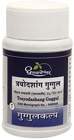 Dhootapapeshwar Trayodashang Guggul, 60 Tablets, Pack of 1 