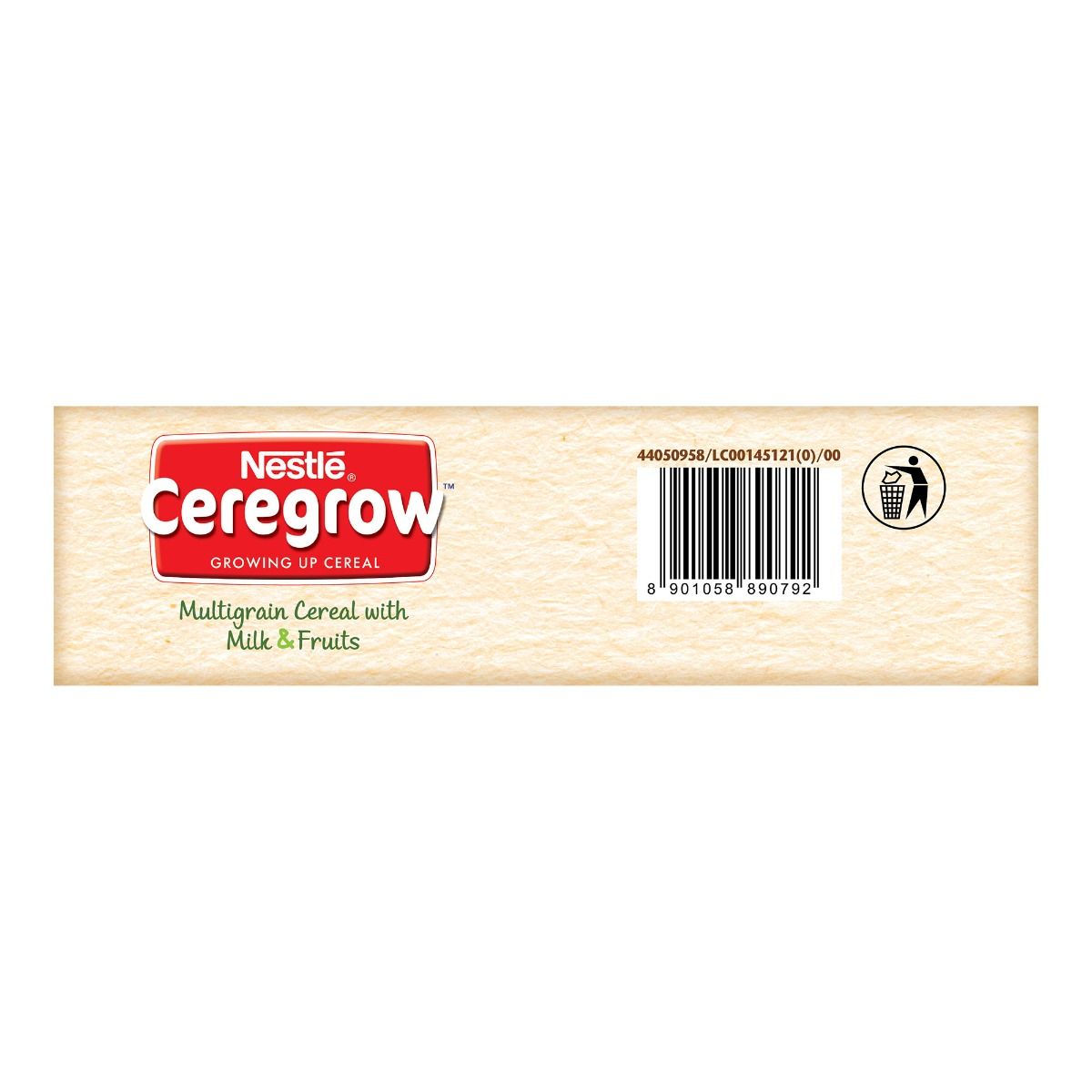 Nestle Ceregrow Multigrain Milk & Fruits Baby Cereal, 300 gm Refill Pack, Pack of 1 