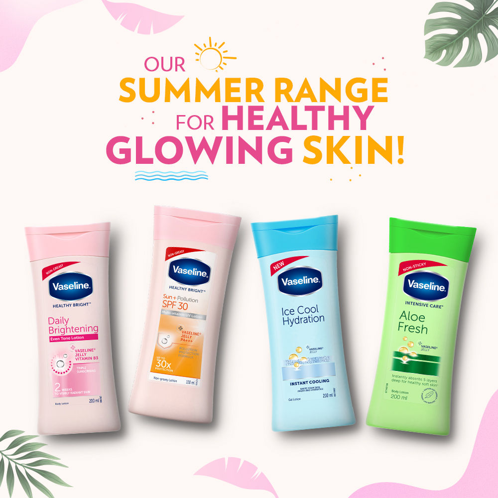 Vaseline Healthy Bright Daily Brightening Body Lotion, 100 ml Price