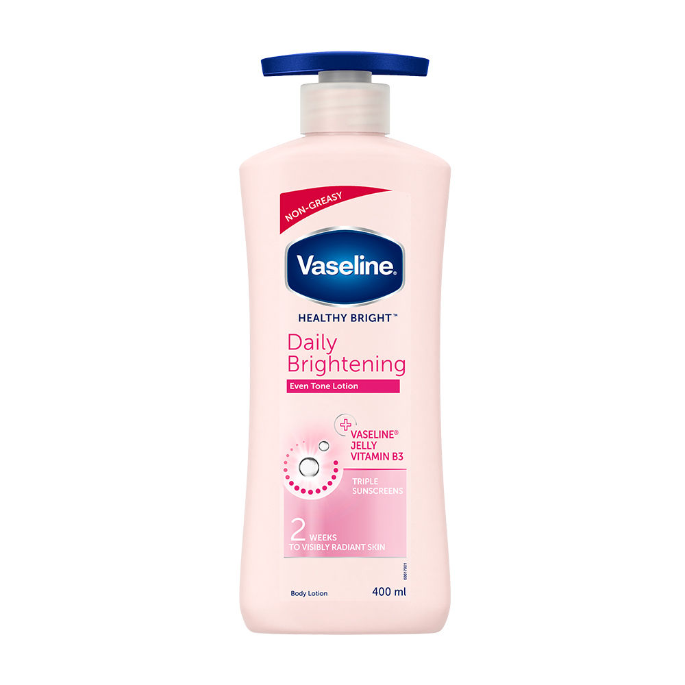 Vaseline Healthy Bright Brightening Body Lotion, 400 ml, Pack of 1 