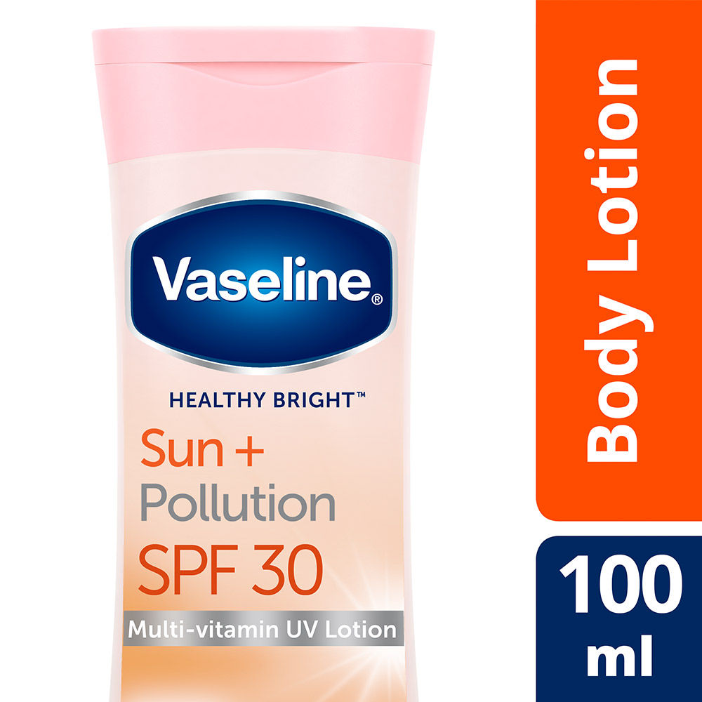 Vaseline Healthy Bright Body Lotion SPF 24 PA++ UVA and UVB Lotion, 100 ml, Pack of 1 