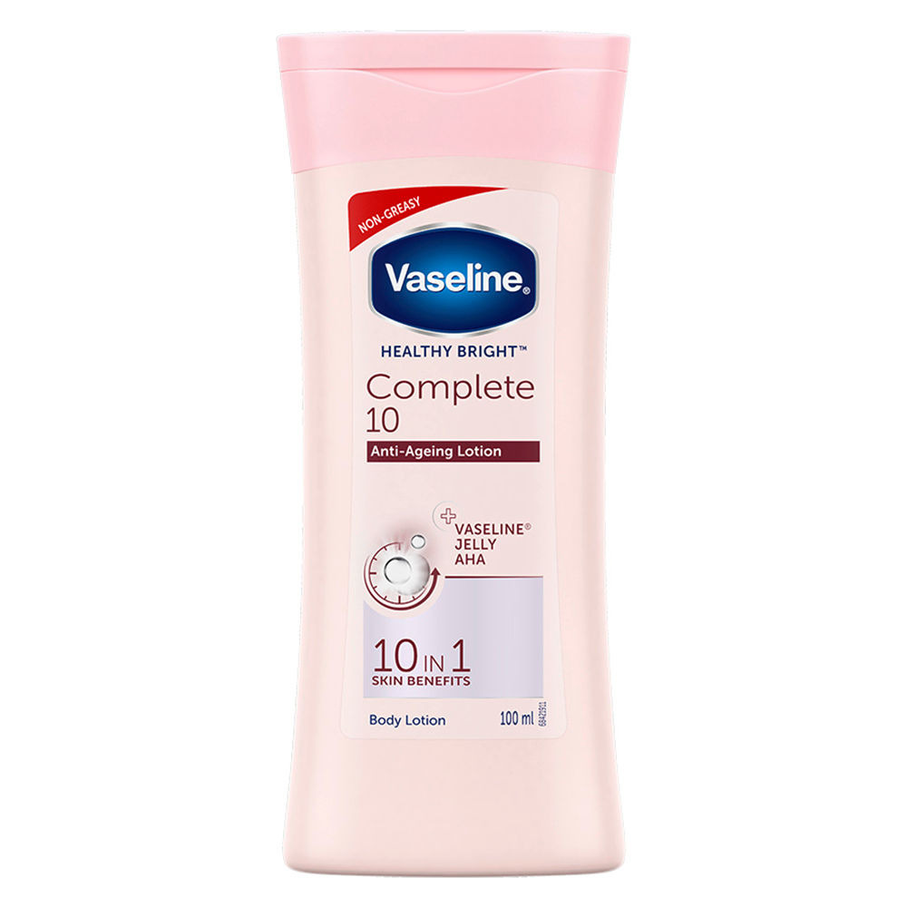 Vaseline Healthy Bright Complete10 Anti-Ageing Lotion, 100ml, Pack of 1 