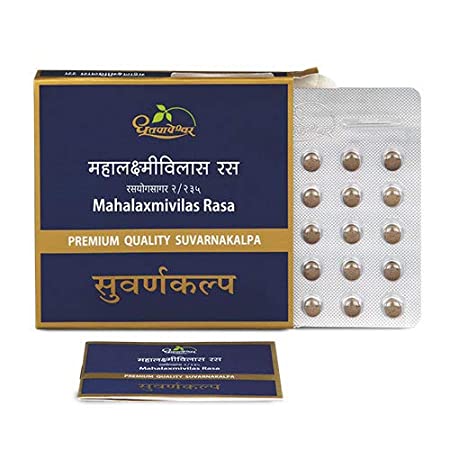 Dhootapapeshwar Premium Mahalaxmivilas Rasa, 30 Tablets, Pack of 1 