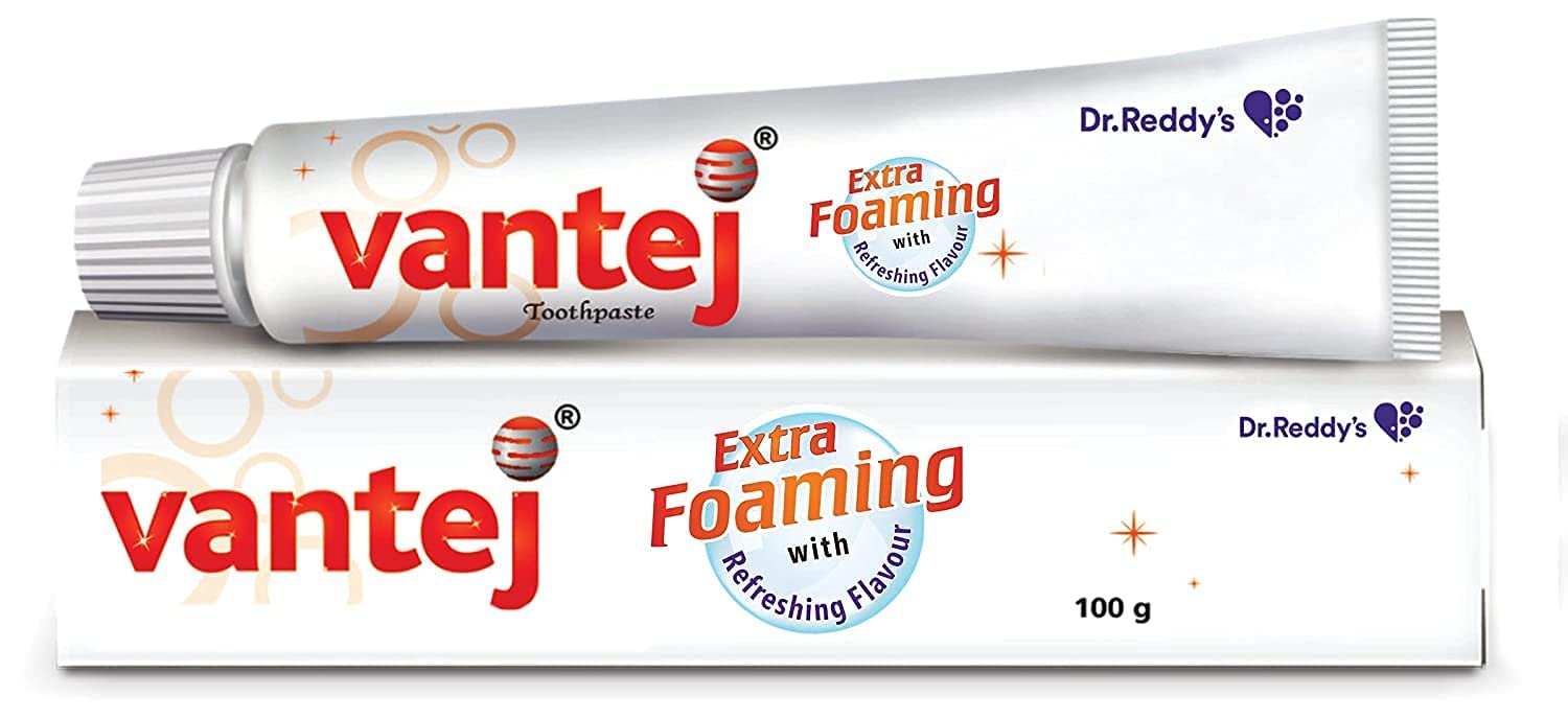 Vantej Extra Foaming Toothpaste, 100 gm, Pack of 1 