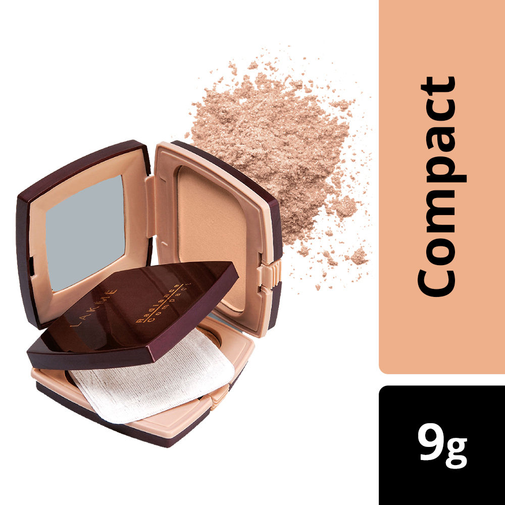 Lakme Marble Compact Cont. 9 gm, Pack of 1 