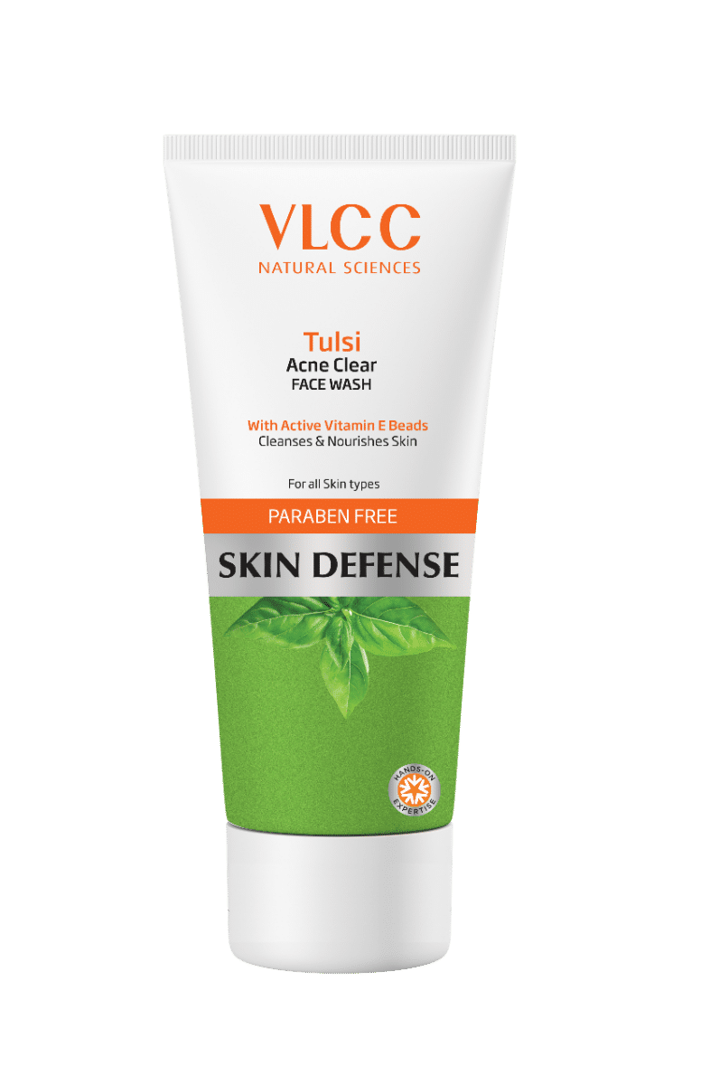 Buy VLCC Tulsi Acne Clear Face Wash, 150 ml (Buy 1 Get 1 Free) Online