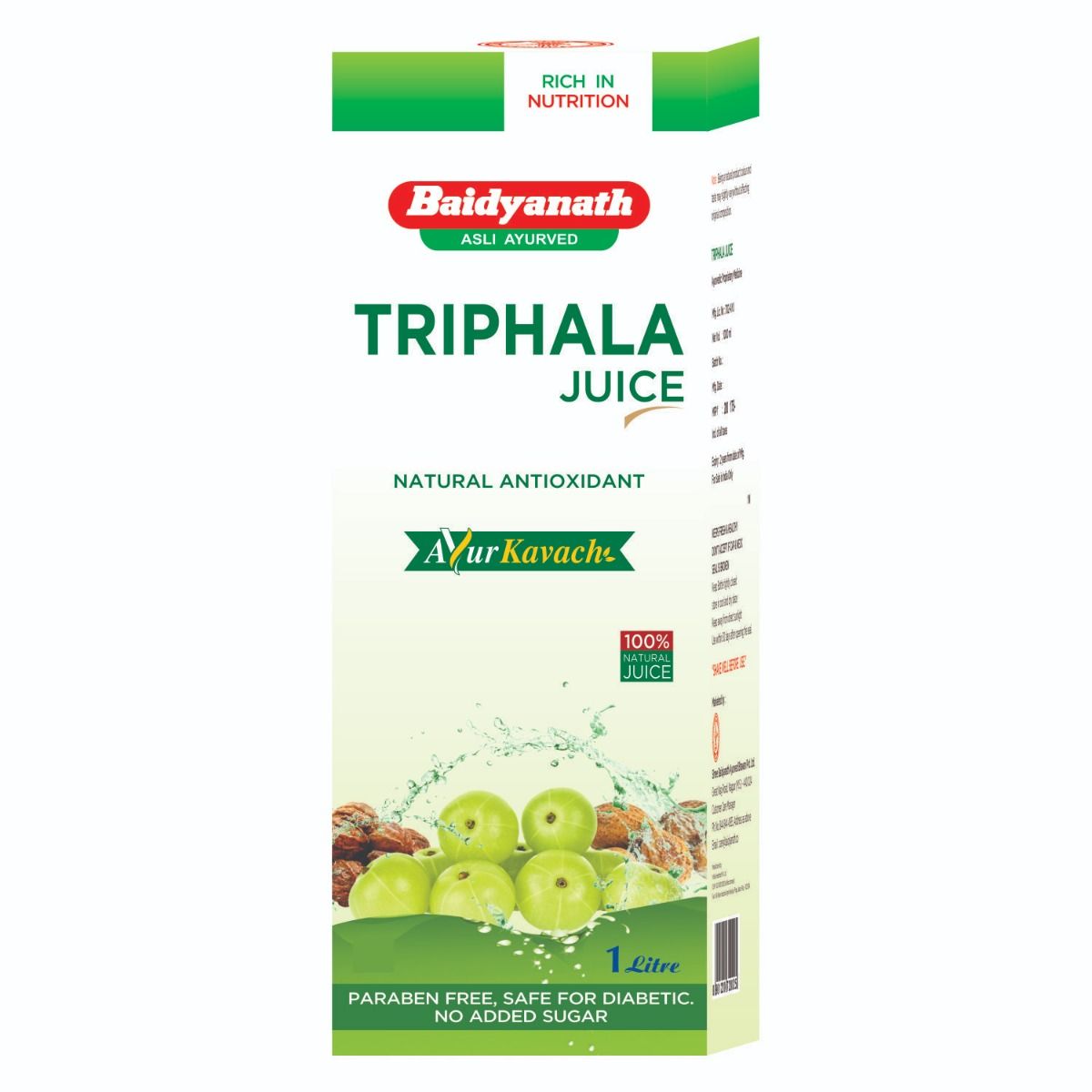 Buy Baidyanath (Nagpur) Triphala, Juice 1 Litre Online
