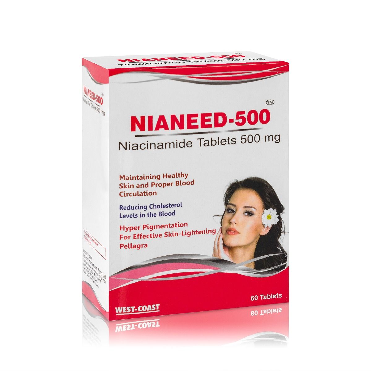 Buy West-Coast Nianeed-500mg - 60 Tablets Online