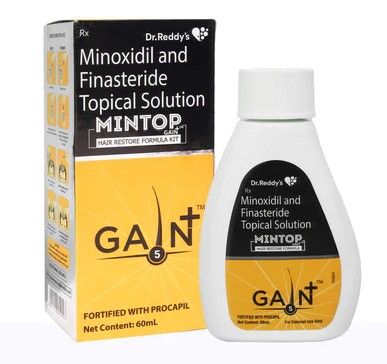Mintop Gain+ 5 Topical Solution 60 ml Price, Uses, Side Effects,  Composition - Apollo Pharmacy
