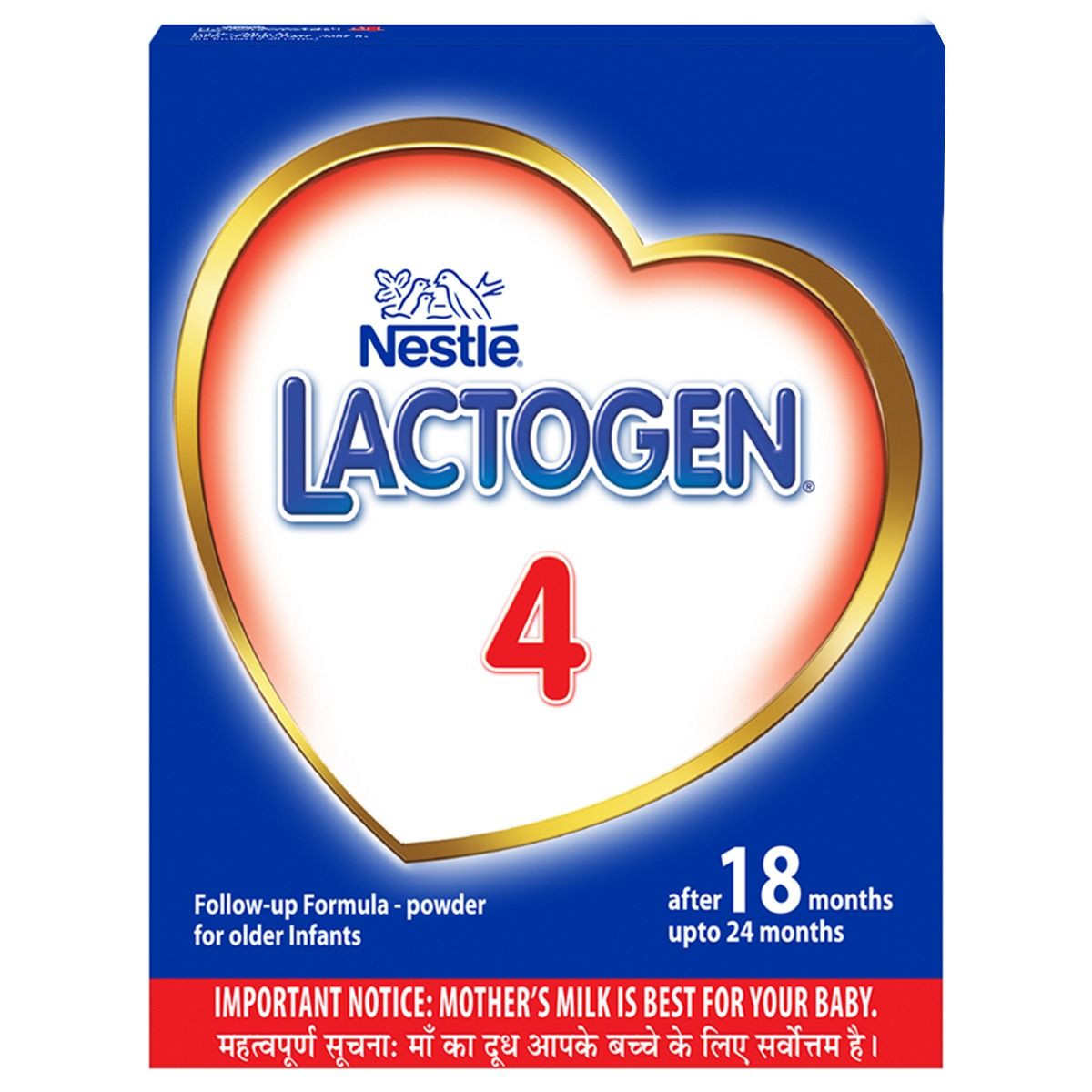 Nestle Lactogen Follow-Up Formula Stage 4 (After 18 to 24 Months) Powder, 400 gm Refill Pack, Pack of 1 