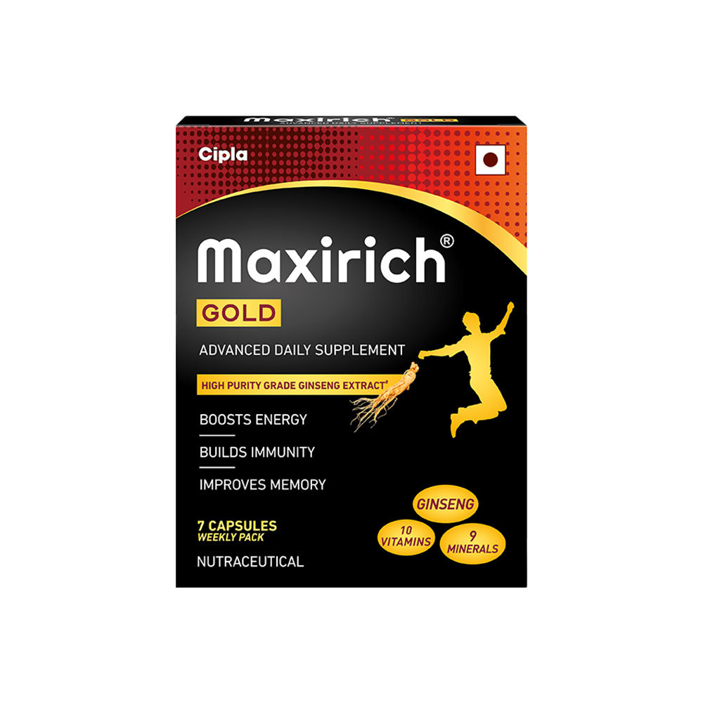 Buy Maxirich Gold, 7 Capsules Online