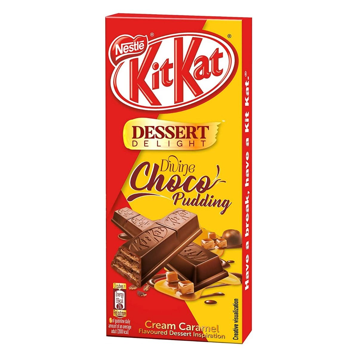 Buy Nestle Kitkat Dessert Delight Divine Choco Pudding Chocolate Bar, 50 gm Online
