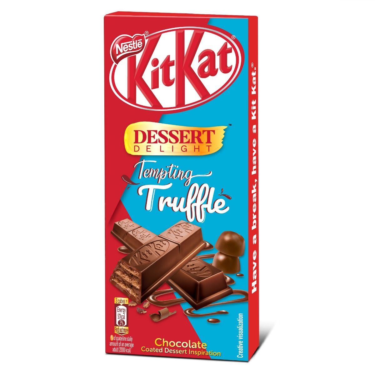Buy Nestle Kitkat Dessert Delight Tempting Truffle Chocolate Bar, 50 gm Online