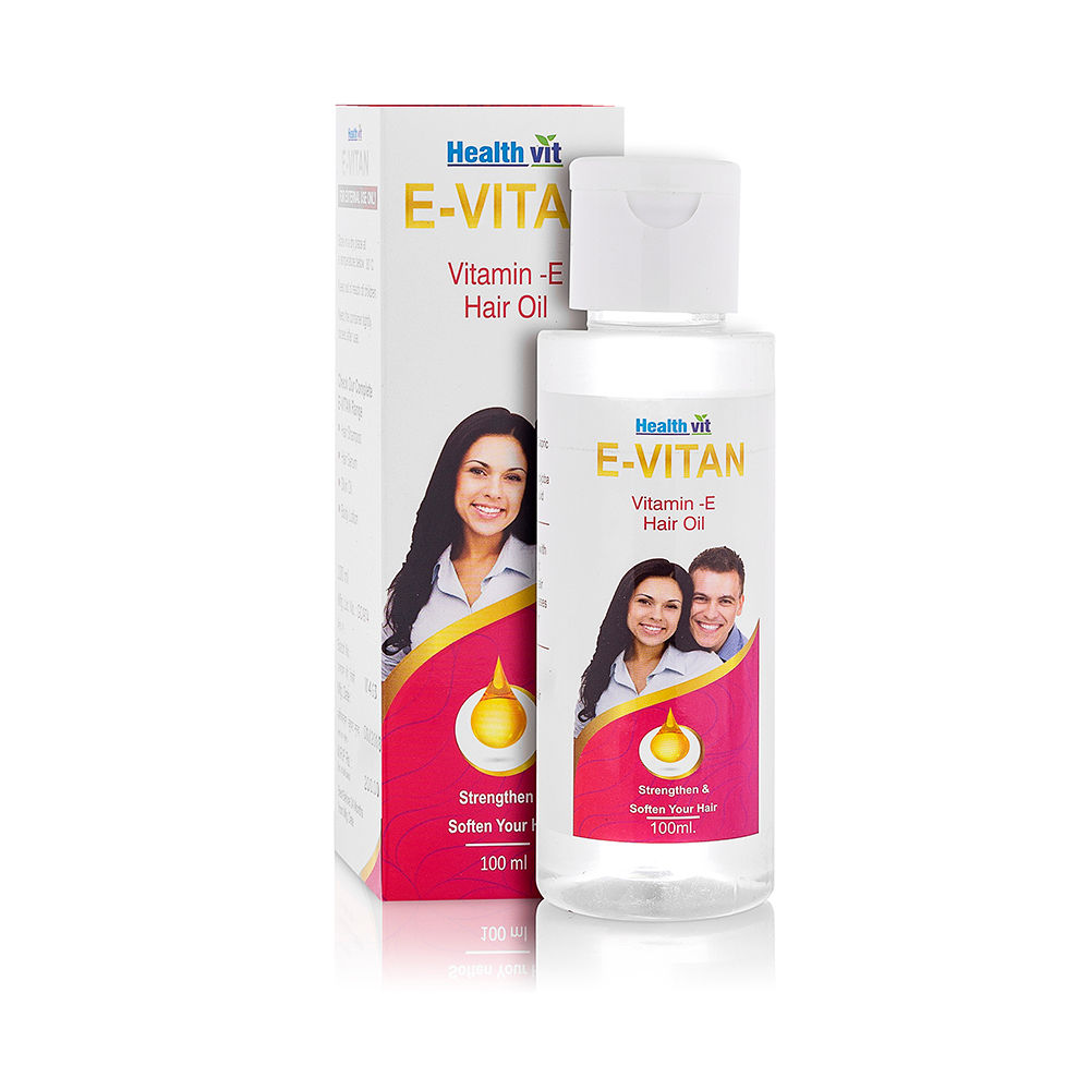 Buy Healthvit E-Vitan Vitamin-E Hair Oil, 100 ml Online