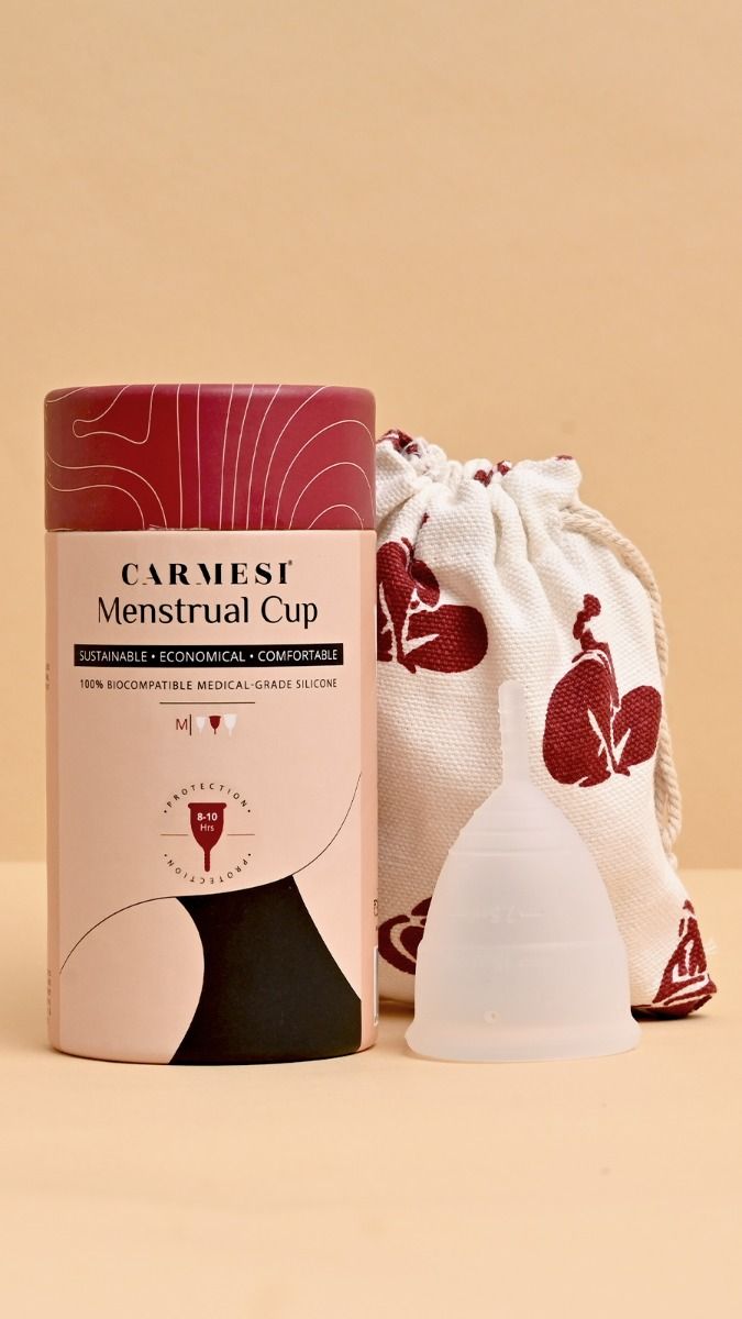Carmesi Menstrual Cup Medium, 1 Count, Pack of 1 