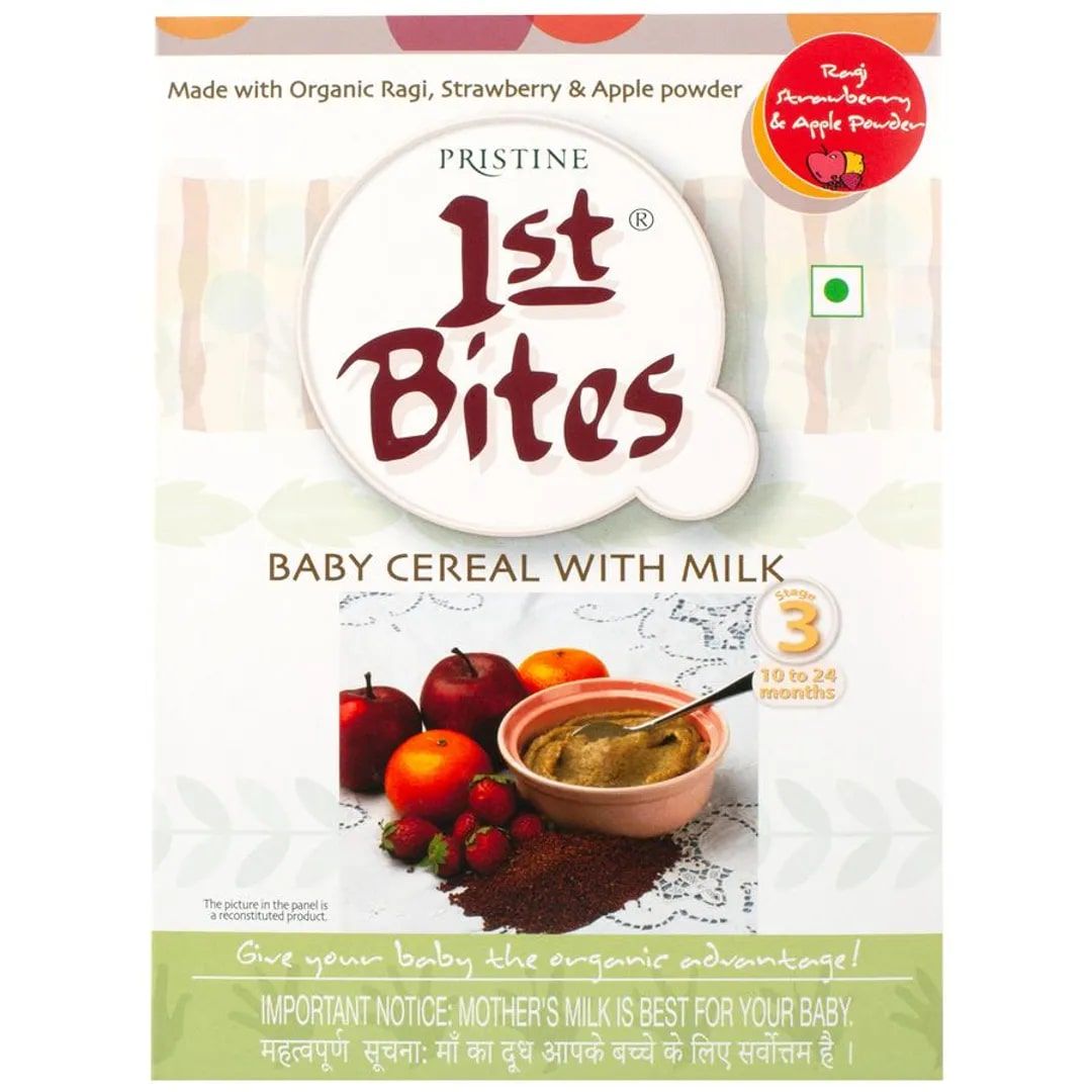 Pristine 1st Bites Ragi Baby Cereal Stage 3, 6 to 24 Months, 300 gm Refill  Pack Price, Uses, Side Effects, Composition - Apollo Pharmacy