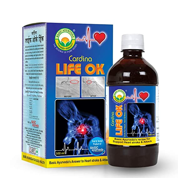 Buy Basic Ayurveda Cardina Life Ok Drink, 500 ml Online
