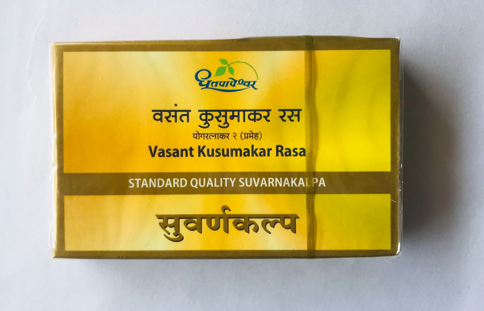 Dhootapapeshwar Standard Vasant Kusumakar Rasa, 10 Tablets, Pack of 1 