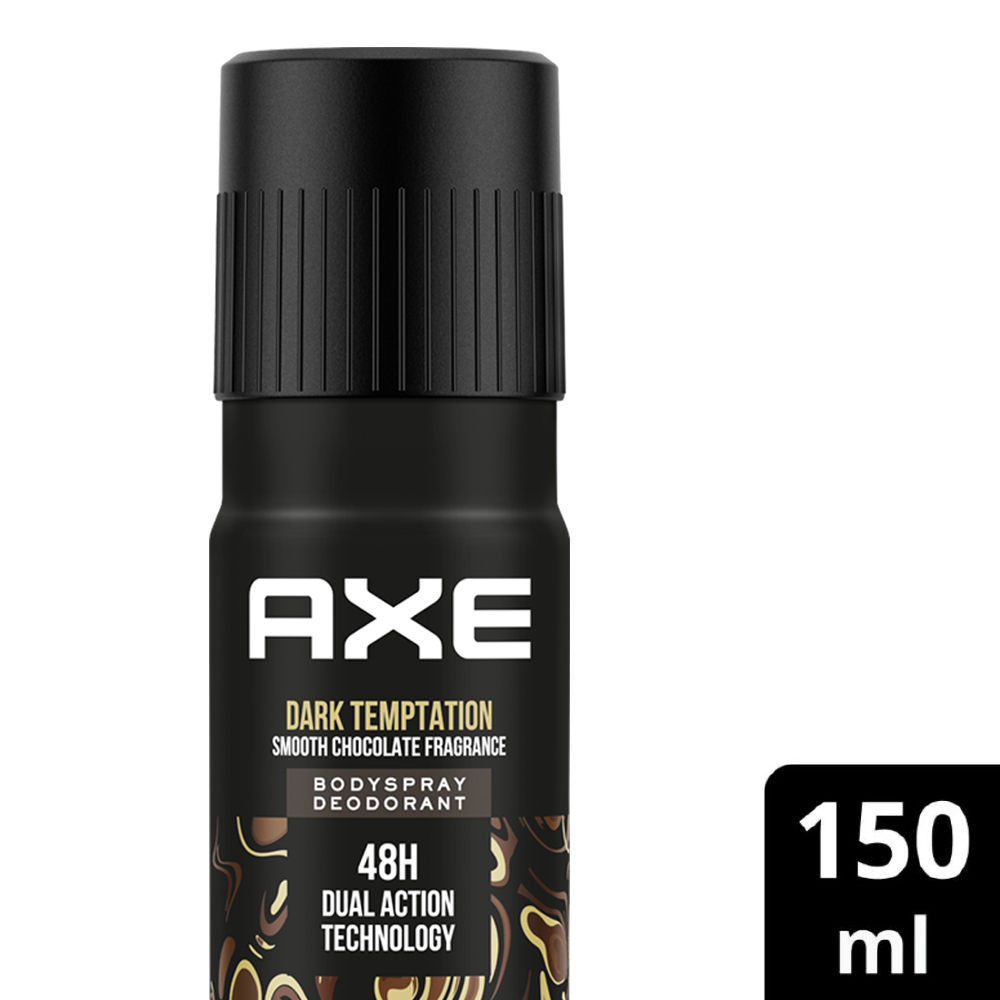 Buy Axe Dark Temptation Long Lasting Deodorant Bodyspray For Men, 150 ml Online