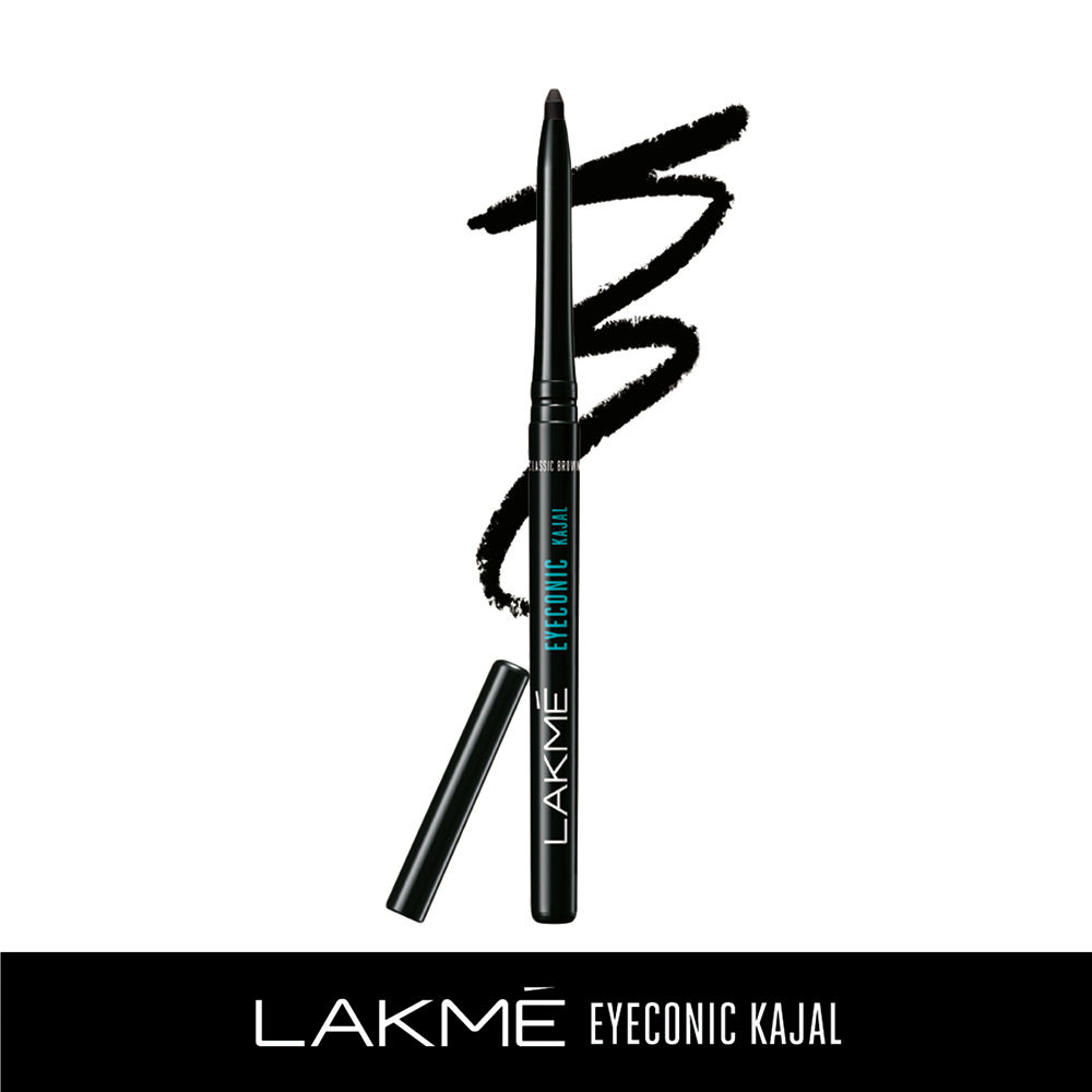 Lakme Eyeconic Black Kajal, 0.35 gm, Pack of 1 