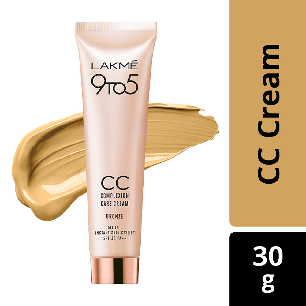 Lakme 9 to 5 Bronze Complexion Care Face Cream, 30 gm, Pack of 1 