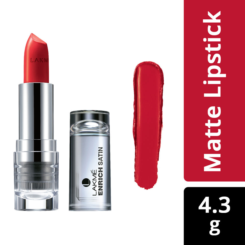 lakme enrich satin lipstick shades with number