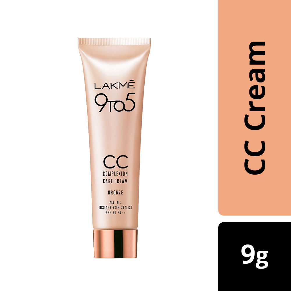 Lakme 9 to 5 Bronze Complexion Care Cream, 9 gm, Pack of 1 