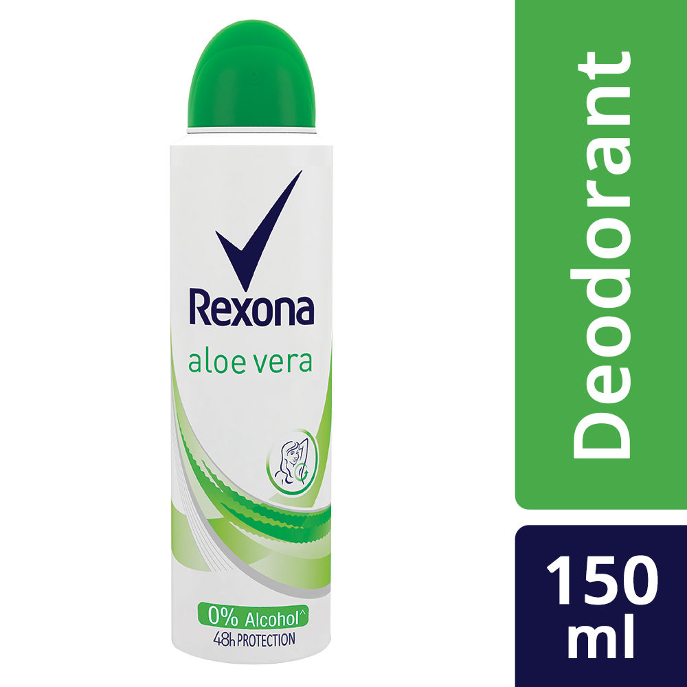 Rexona Aloe Vera Deodorant Body Spray for Women, 150 ml, Pack of 1 