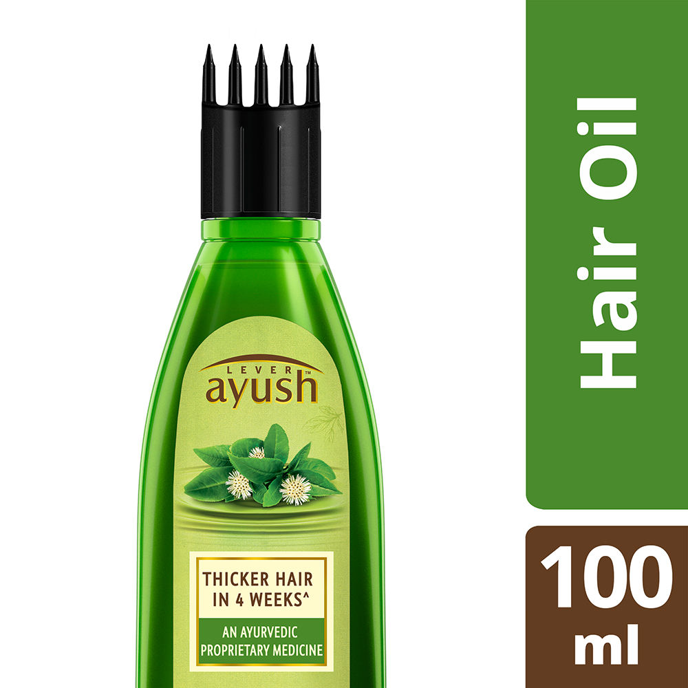Buy Lever Ayush Ayurvedic Bhringaraj Hair Oil, 100 ml Online