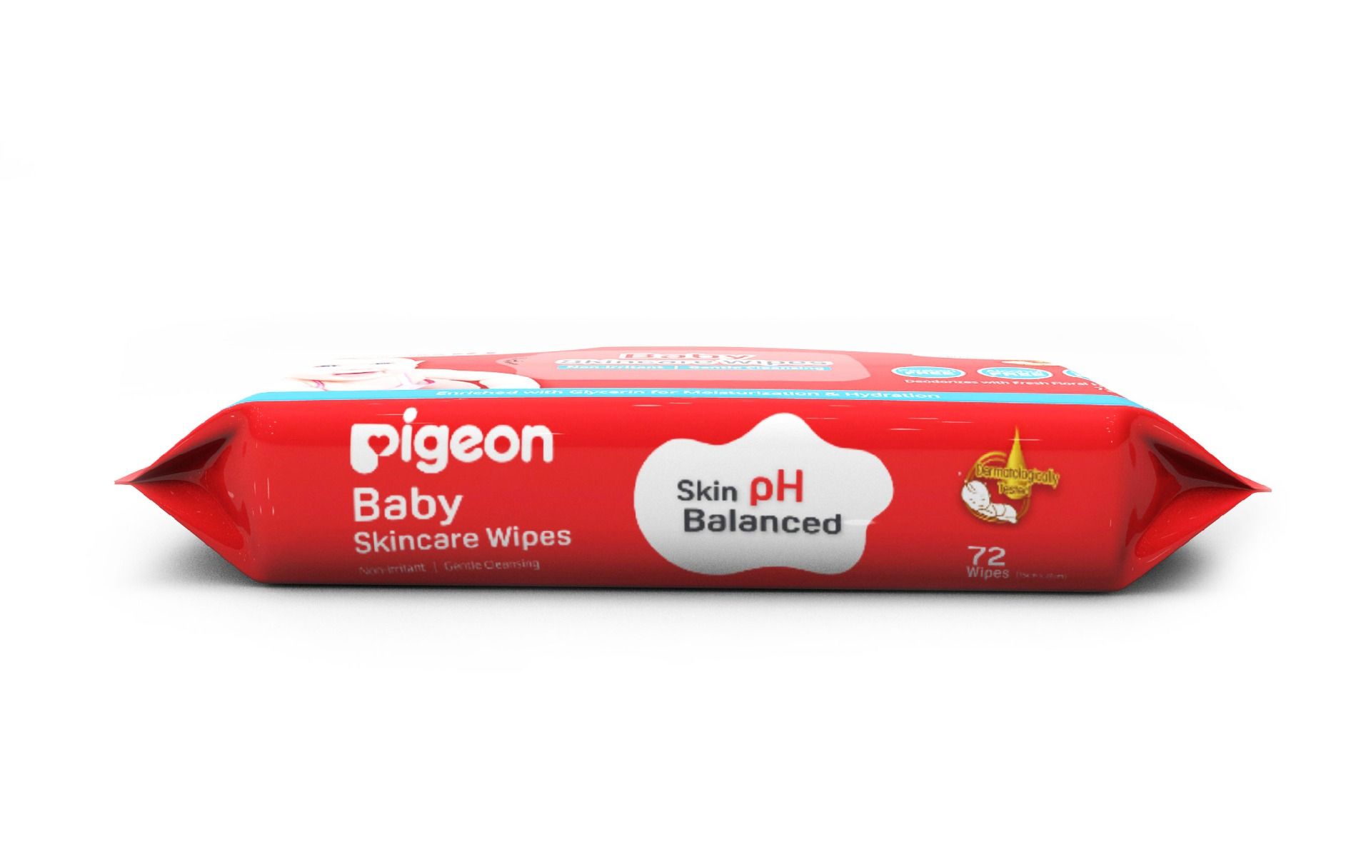 Pigeon Baby Skincare Wipes, 72 Count, Pack of 1 