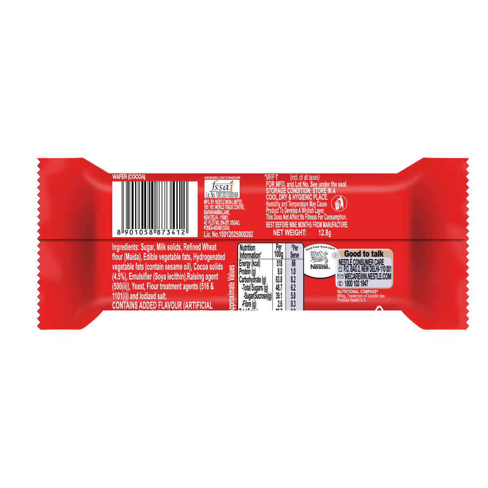 Nestle Kit Kat Mini Calories