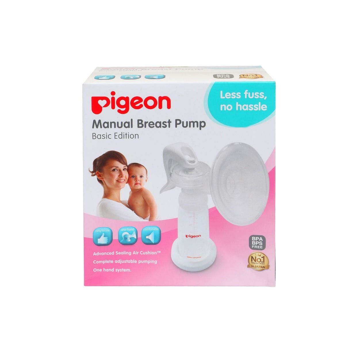Pigeon Manual Breast Pump Basic Edition, 1 Count, Pack of 1 
